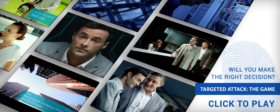 Will you make the right decision? Targeted Attack: The Game. Click to play.